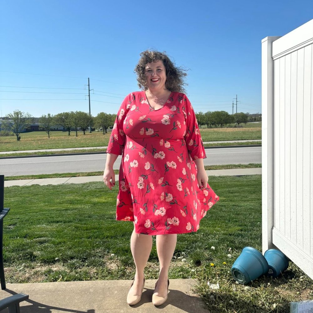 Torrid Poppy Dress size 3x (22-24)